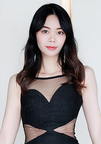 Gorgeous profiles pictures: Asian college member Jinyu from Guangxi
